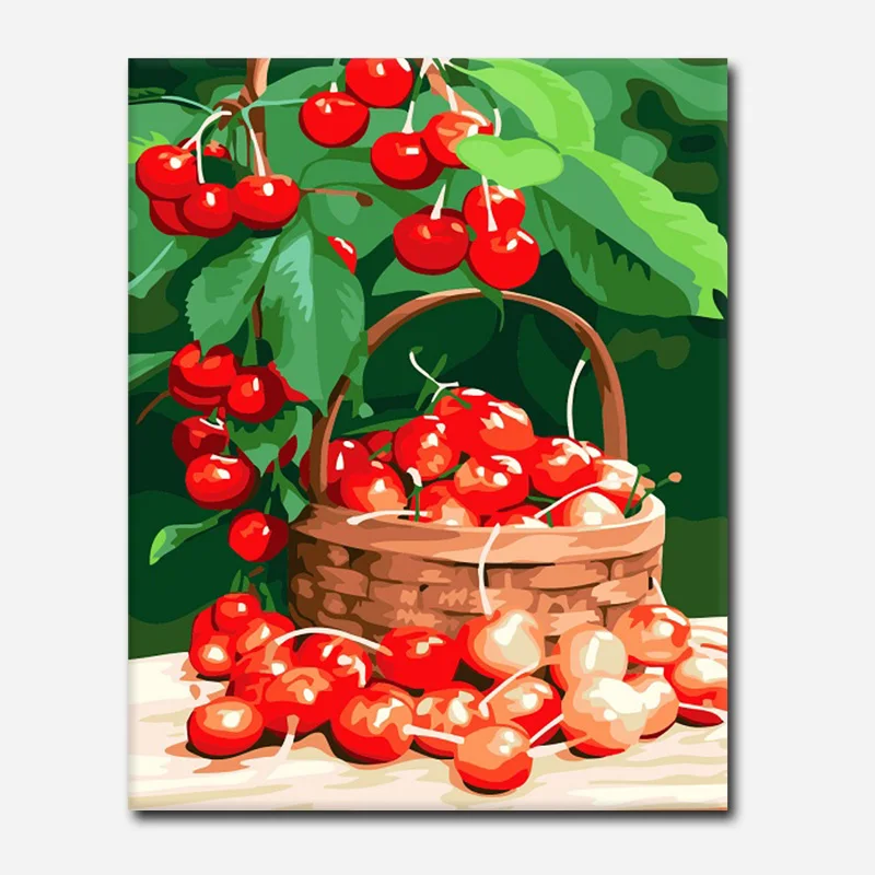 Picture Paint By Numbers Fruit Diy Oil Painting By Number Canvas Pictures Drawing For Living Room Cherry Wall Art
Picture Paint By Numbers Fruit Diy Oil Painting By Number Canvas Pictures Drawing For Living Room Cherry Wall Art