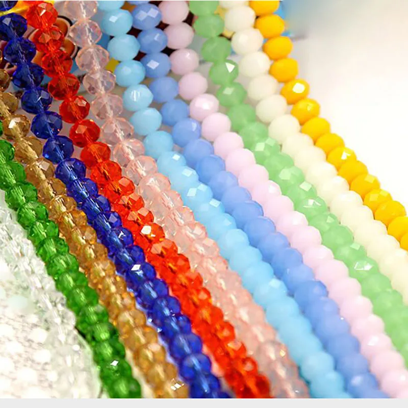 4/6/8/10mm Jewelry Bead Rondelle Austria Faceted Crystal Glass Beads Loose Spacer Round Beads for DIY Bracelet Jewelry Findings
4/6/8/10mm Jewelry Bead Rondelle Austria Faceted Crystal Glass Beads Loose Spacer Round Beads for DIY Bracelet Jewelry Findings