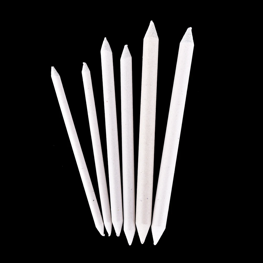 Pastel Charcoal Blender Paper Stumps Tortillon Sketch Drawing White Pen for Office School Drawing Painting Supplies 6pcs/lot
Pastel Charcoal Blender Paper Stumps Tortillon Sketch Drawing White Pen for Office School Drawing Painting Supplies 6pcs/lot