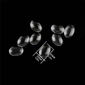 20pcs 20x30mm Clear Oval Glass Cabochons Transparent Clear For Pendant Tray Setting DIY Jewelry Photos High Quality
20pcs 20x30mm Clear Oval Glass Cabochons Transparent Clear For Pendant Tray Setting DIY Jewelry Photos High Quality