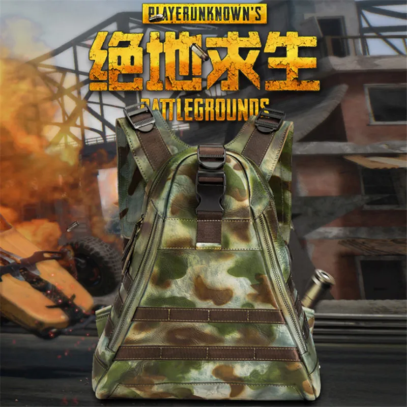 PLAYERUNKNOWN’S BATTLEGROUNDS Around The Game Level 1 Package Cosplay PUBG The New Eating Chicken Leisure Backpack
PLAYERUNKNOWN’S BATTLEGROUNDS Around The Game Level 1 Package Cosplay PUBG The New Eating Chicken Leisure Backpack