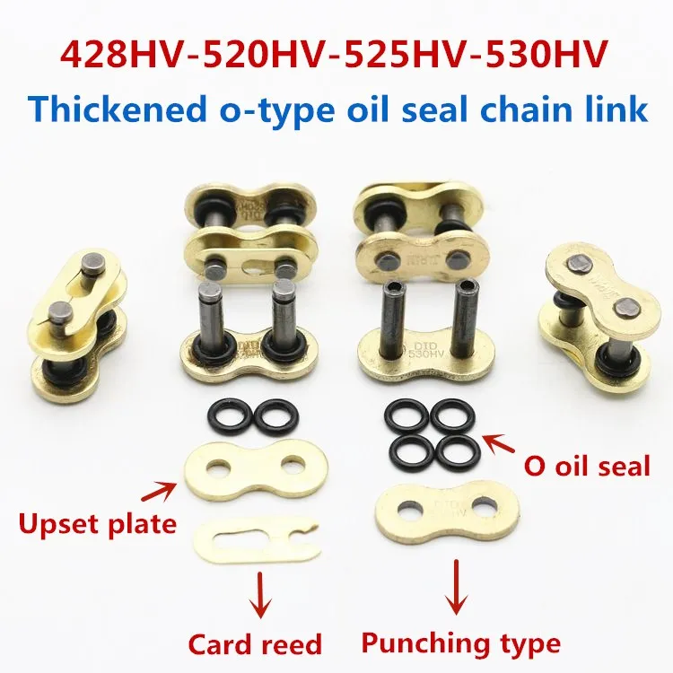 Motorcycle Chain Buckle Ring Link O-Ring O Ring 428 520 525 530 Chain Master Joint Links Clip chain lock The chain buckle
Motorcycle Chain Buckle Ring Link O-Ring O Ring 428 520 525 530 Chain Master Joint Links Clip chain lock The chain buckle