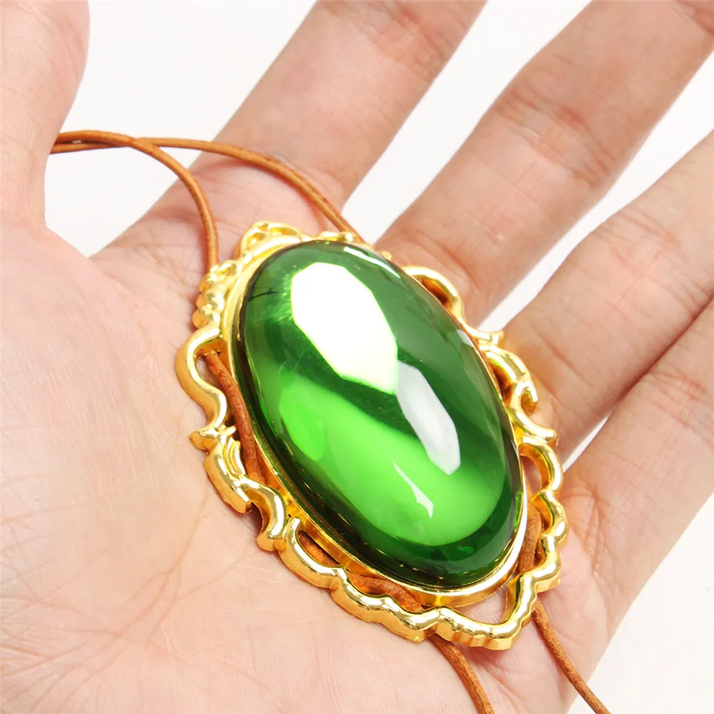Anime Violet Evergarden Cosplay Necklace Vintage Pendant Green Diamond Jade Accessories Woman Jewelry Fans Collection Props Gift
Anime Violet Evergarden Cosplay Necklace Vintage Pendant Green Diamond Jade Accessories Woman Jewelry Fans Collection Props Gift