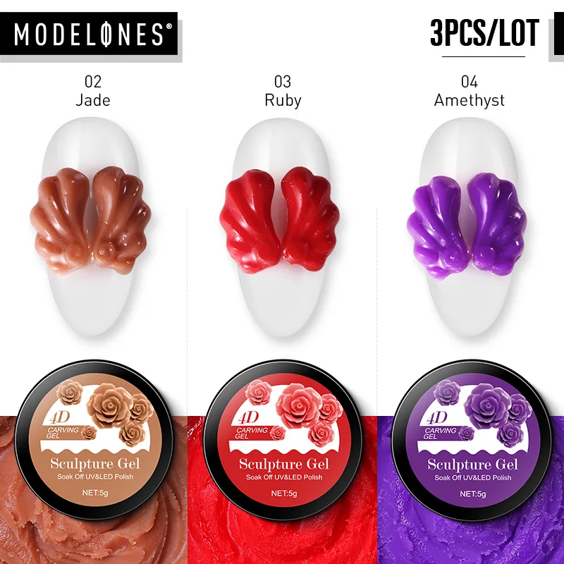 Modelones Carved Pattern Led Gel Nail Varnish Set Sculpture Led Nail Gel Polish Semi Permanent Hybrid Nail Varnish Painting Gel
Modelones Carved Pattern Led Gel Nail Varnish Set Sculpture Led Nail Gel Polish Semi Permanent Hybrid Nail Varnish Painting Gel