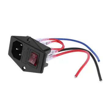 220V/110V 10A Power Supply Switch AC Power Outlet Switch with Fuse and Triple Socket 6A Fuse for 3D Printer DIY Parts
220V/110V 10A Power Supply Switch AC Power Outlet Switch with Fuse and Triple Socket 6A Fuse for 3D Printer DIY Parts