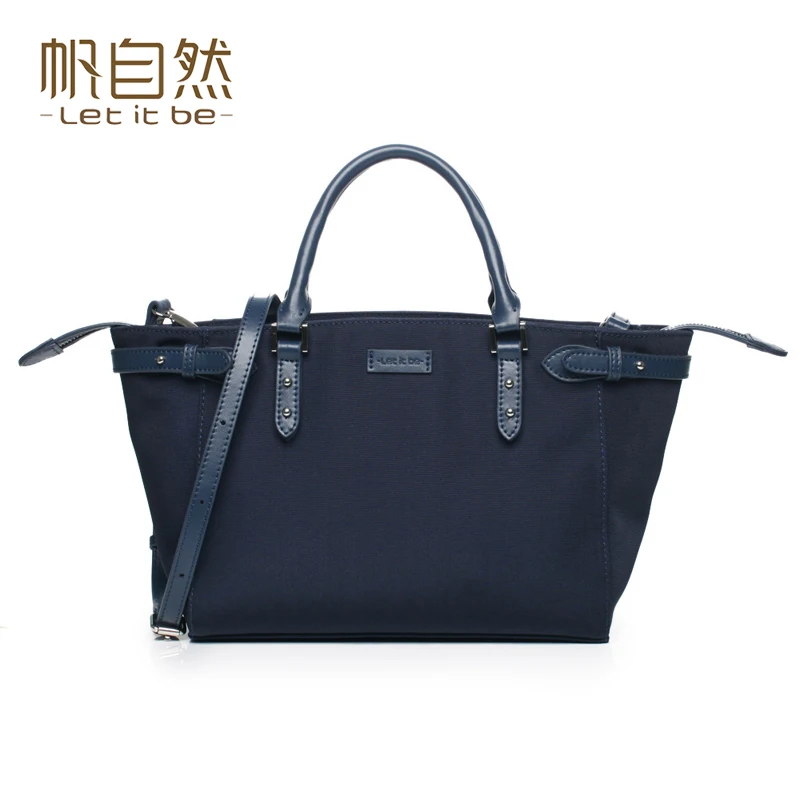 Let it be women crossbody bag superior waterproof nylon top-handle handbags with leather trim fashion bolsa feminina Let it be women crossbody bag superior waterproof nylon top-handle handbags with leather trim fashion bolsa feminina<br><br>Aliexpress
