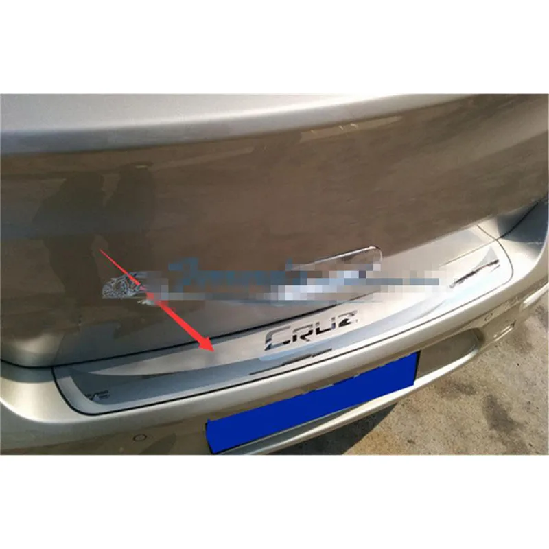 Car styling Stainless Steel car Rear Bumper Protector Sill Trunk Tread Plate Trim for 2009-2014 Chevrolet Cruze hatchback sedan
Car styling Stainless Steel car Rear Bumper Protector Sill Trunk Tread Plate Trim for 2009-2014 Chevrolet Cruze hatchback sedan