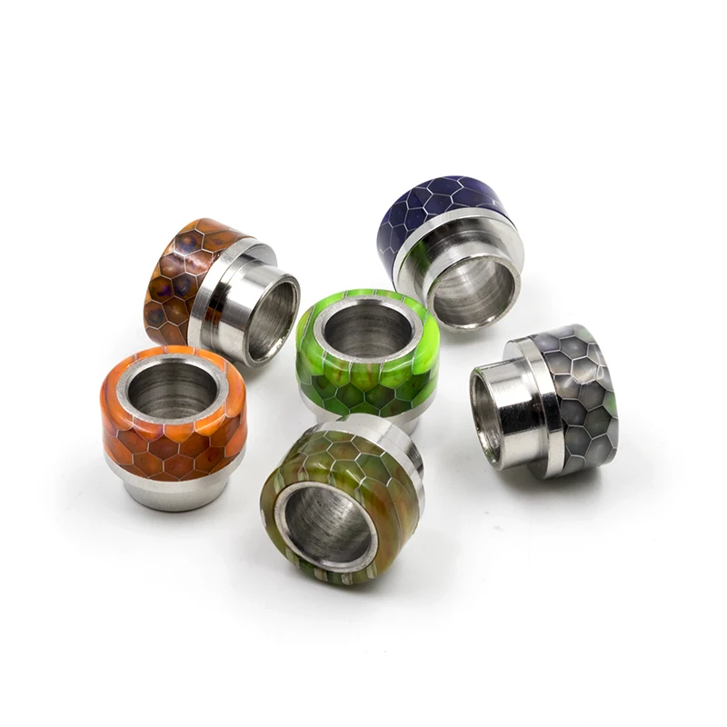 Drip Tip Kennedy 24 snake Epoxy Resin SS drip tips wide bore mouthpiece Stainless Steel 810 for Kennedy24 goon 528 rda
Drip Tip Kennedy 24 snake Epoxy Resin SS drip tips wide bore mouthpiece Stainless Steel 810 for Kennedy24 goon 528 rda