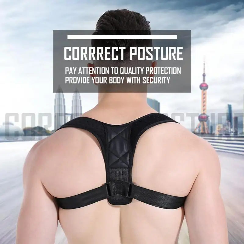 Back Posture Corrector Adjustable Clavicle Brace Comfortable Correct Shoulder Posture Support Strap Clavicle Correction Belt
Back Posture Corrector Adjustable Clavicle Brace Comfortable Correct Shoulder Posture Support Strap Clavicle Correction Belt