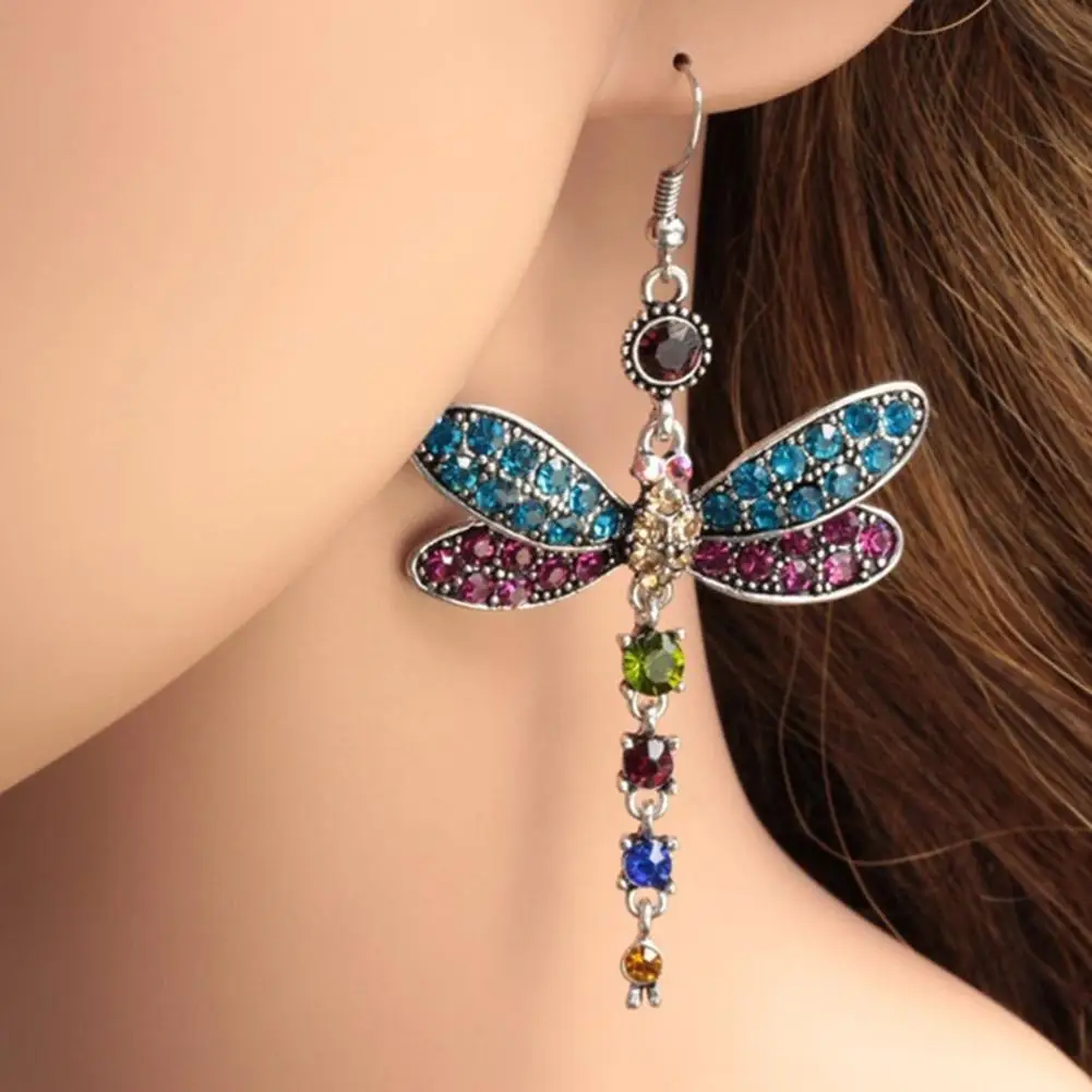 2019 Fashion Women Dragonfly Shape Dangle Rhinestone Hook Statement Earrings Jewelry Gift
2019 Fashion Women Dragonfly Shape Dangle Rhinestone Hook Statement Earrings Jewelry Gift