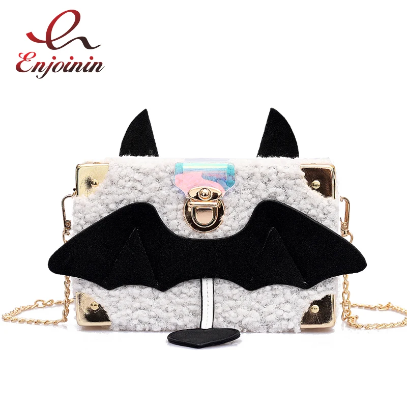 New Syle Cute Devil Design Woolen Box Casual Daily Clutch Bag Shoulder Bag Crossbody Mini Messenger Bag Handbag Flap For Women
New Syle Cute Devil Design Woolen Box Casual Daily Clutch Bag Shoulder Bag Crossbody Mini Messenger Bag Handbag Flap For Women