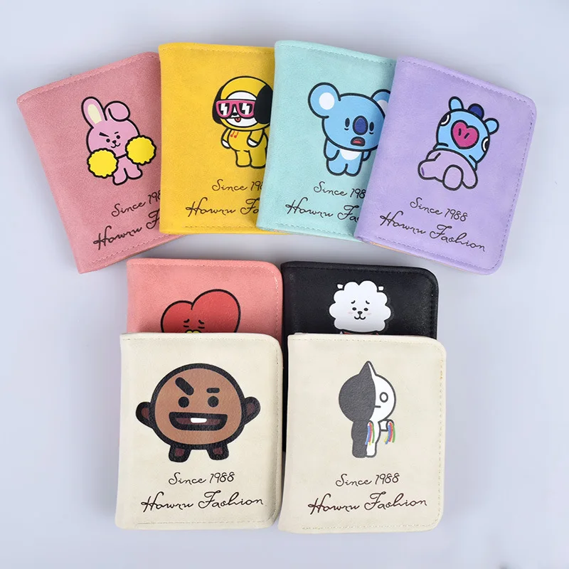 NEW Korean Kpop Style Wallets bangtan boys Cute Short PUPurse Holder Layers Hasp Bangtan Boys ARMY Mini Print BagsHandb
NEW Korean Kpop Style Wallets bangtan boys Cute Short PUPurse Holder Layers Hasp Bangtan Boys ARMY Mini Print BagsHandb