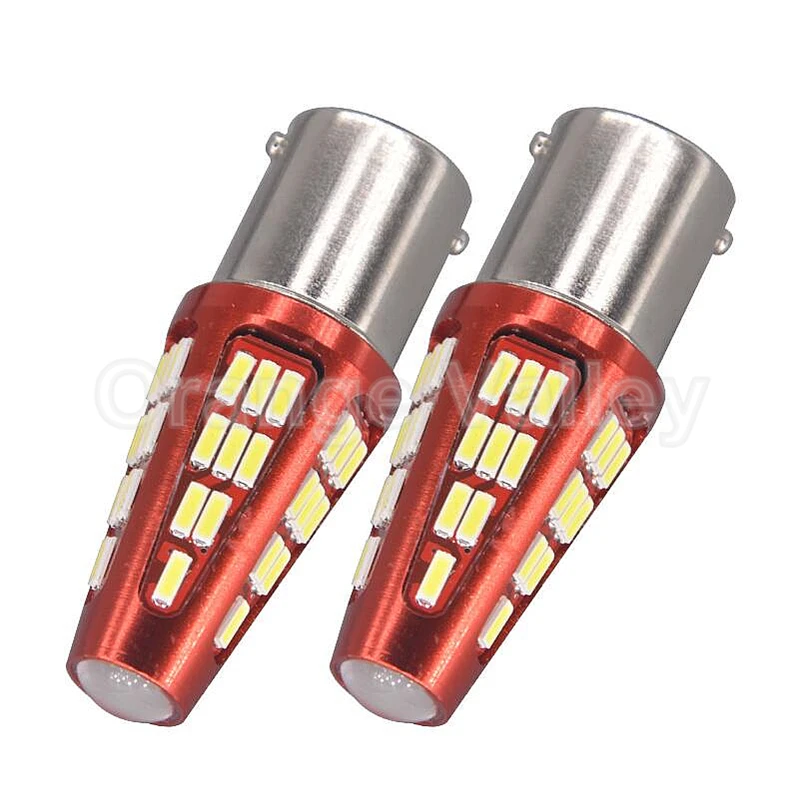 2pcs Super Bright 1156 BA15S P21W S25 Constant current Car Lights 48 LED 4014 SMD Fog Auto Daytime Running Light DC12V 24V
2pcs Super Bright 1156 BA15S P21W S25 Constant current Car Lights 48 LED 4014 SMD Fog Auto Daytime Running Light DC12V 24V