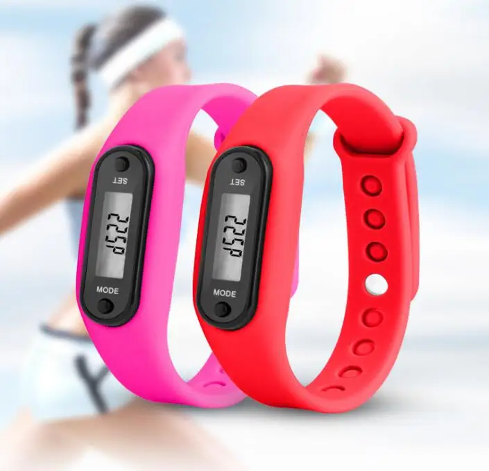 500PCS Digital LCD Walking Distance Pedometer Run Step Walking Distance Calorie Counter Wrist Sport Fitness Watch Bracelet
500PCS Digital LCD Walking Distance Pedometer Run Step Walking Distance Calorie Counter Wrist Sport Fitness Watch Bracelet