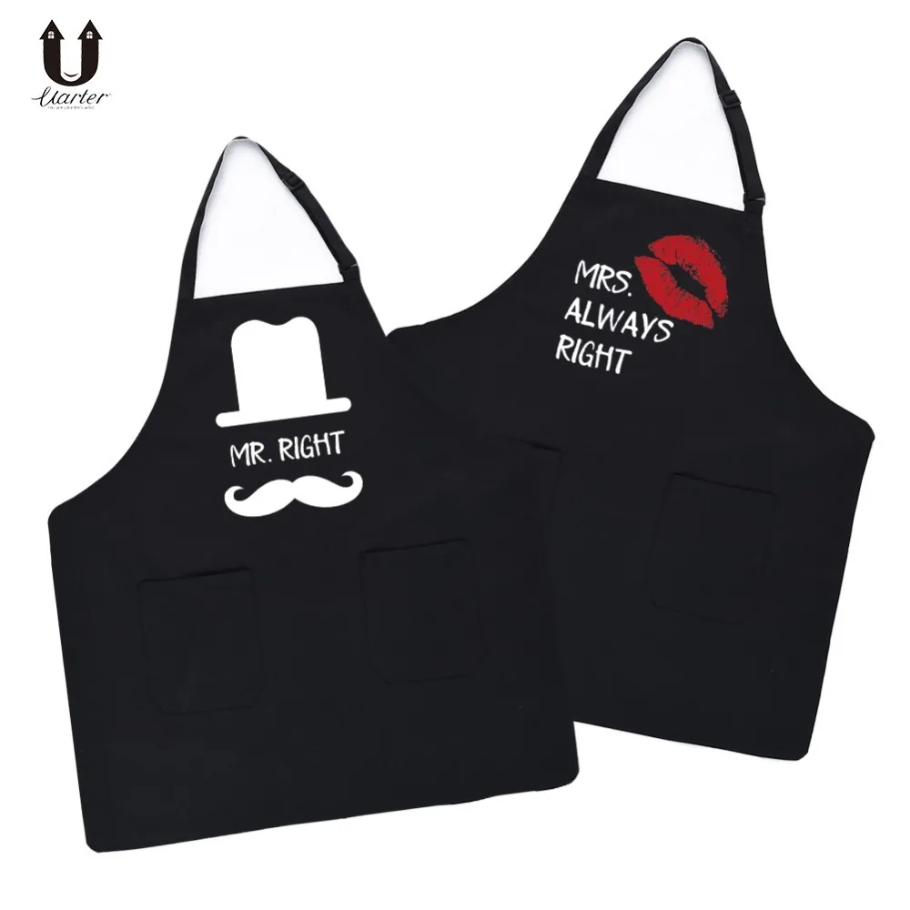 Uarter 2PCS Adjustable Couple Apron Sets High quality Cotton Couples Kitchen Aprons Couple Apron Gift with 2 Pockets
Uarter 2PCS Adjustable Couple Apron Sets High quality Cotton Couples Kitchen Aprons Couple Apron Gift with 2 Pockets