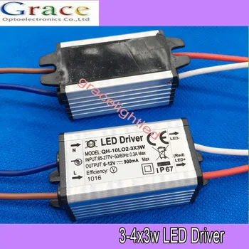 High Quality LED Driver DC6-12v 10w 900mA 2-3x3 LED Power Supply Waterproof IP67 FloodLight Constant Current Driver
High Quality LED Driver DC6-12v 10w 900mA 2-3x3 LED Power Supply Waterproof IP67 FloodLight Constant Current Driver
