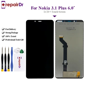 100% Tested For Nokia 3.1 Plus LCD Display And Touch Screen Digitizer Assembly Replacement Original Lcd For Nokia 3.1 Plus Lcd
100% Tested For Nokia 3.1 Plus LCD Display And Touch Screen Digitizer Assembly Replacement Original Lcd For Nokia 3.1 Plus Lcd