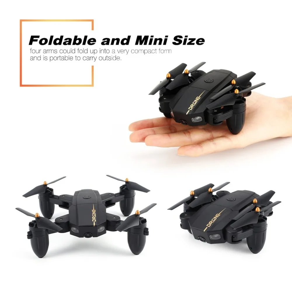 Utoghter X39-1 Pocket Mini FPV Foldable Drone RC Quadcopter with 720P Wifi HD Camera Live Video Altitude Hold Headless Mode
Utoghter X39-1 Pocket Mini FPV Foldable Drone RC Quadcopter with 720P Wifi HD Camera Live Video Altitude Hold Headless Mode