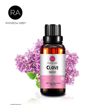 

100% Pure Natural Clove Essential Oils For Aromatherapy Diffuser Improve Rough Skin Relieve Pain Clove Oil 30ml Glass Bottle