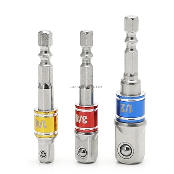 For 3Pcs/Set Power Screwdriver Driver Socket Bit Adapter Drill 1/4 3/8 1/2 Hex Shank Promotion
For 3Pcs/Set Power Screwdriver Driver Socket Bit Adapter Drill 1/4 3/8 1/2 Hex Shank Promotion