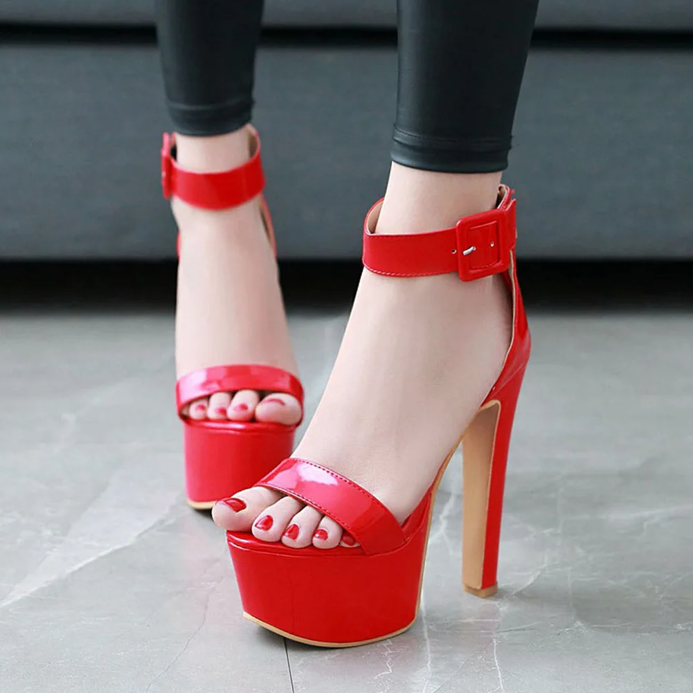 Fashion Ankle-strap Sandals Woman Summer Party Wedding Platform High Heels Women Shoes Woman Plus Size 33-48
Fashion Ankle-strap Sandals Woman Summer Party Wedding Platform High Heels Women Shoes Woman Plus Size 33-48