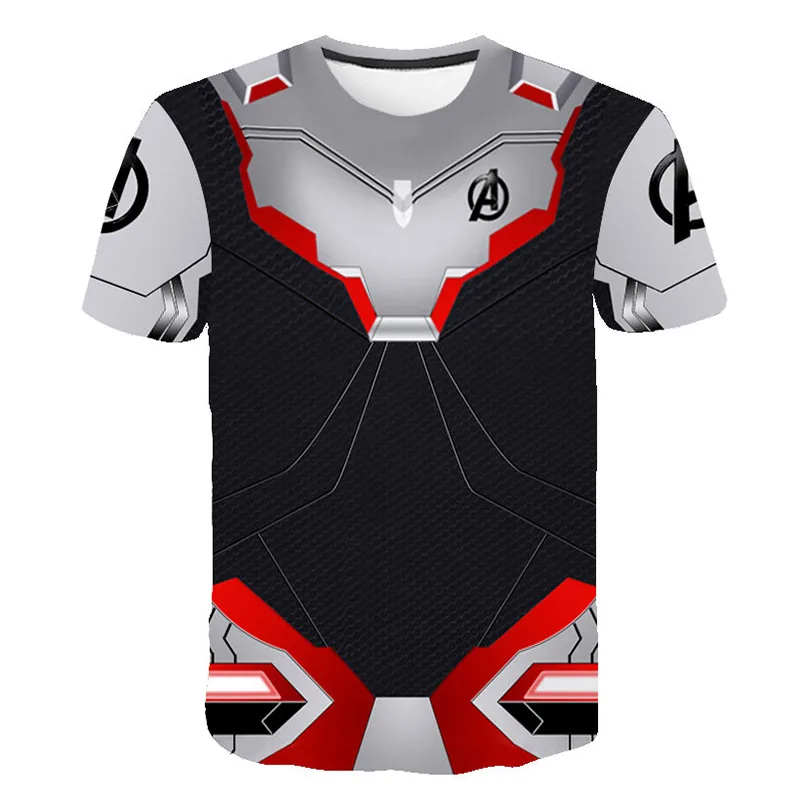 Summer 2019 New Marvel Movie Avengers Endgame Short Sleeve T Shirt Quantum Warfare 3d Printed End Iron Boys and Girls T-Shirt
Summer 2019 New Marvel Movie Avengers Endgame Short Sleeve T Shirt Quantum Warfare 3d Printed End Iron Boys and Girls T-Shirt