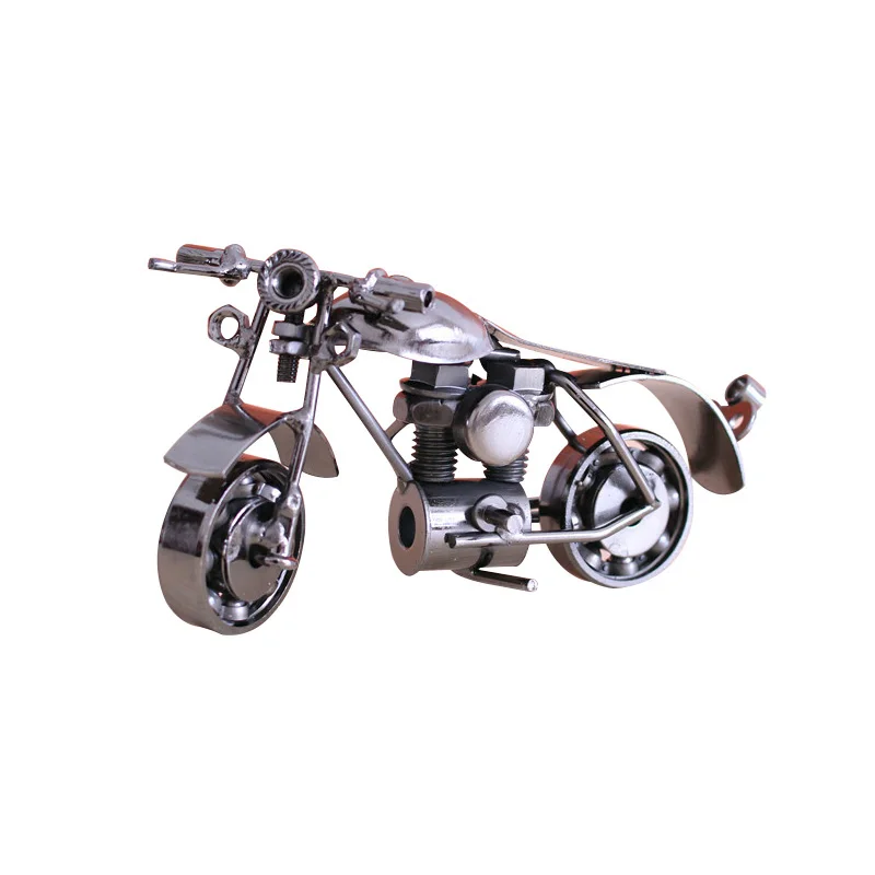 14*6*8CM Classic Vintage Handmade Iron Decoration Home Furnishing Motorcycle Model Creative Birthday Gift Home Deco Accessories
14*6*8CM Classic Vintage Handmade Iron Decoration Home Furnishing Motorcycle Model Creative Birthday Gift Home Deco Accessories