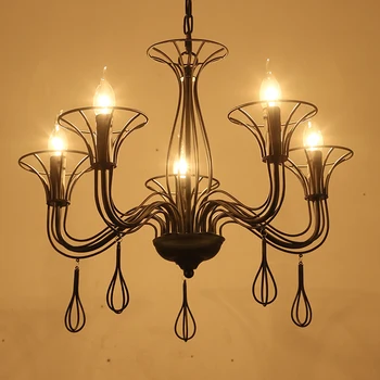 Postmodern Pendant Light LOFT retro restaurant living room American style industrial wind iron 5 heads black lamps ZA62 ZL216
Postmodern Pendant Light LOFT retro restaurant living room American style industrial wind iron 5 heads black lamps ZA62 ZL216