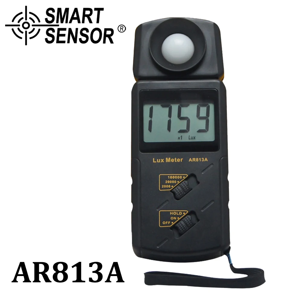 Digital spectrometer Lux / FC luxmeter illuminometer Photometer Lux Meter Light Meter Luminometer 3 Range 100,000 Lux AR813A
Digital spectrometer Lux / FC luxmeter illuminometer Photometer Lux Meter Light Meter Luminometer 3 Range 100,000 Lux AR813A