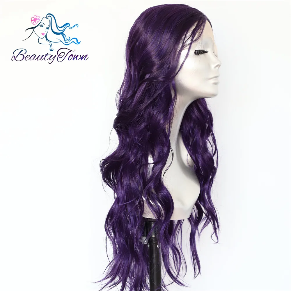 BeautyTown Purple Color Natural Wave Heat Resistant Hair Blogger Makeup Women Present Wedding Party Synthetic Lace Front Wigs
BeautyTown Purple Color Natural Wave Heat Resistant Hair Blogger Makeup Women Present Wedding Party Synthetic Lace Front Wigs