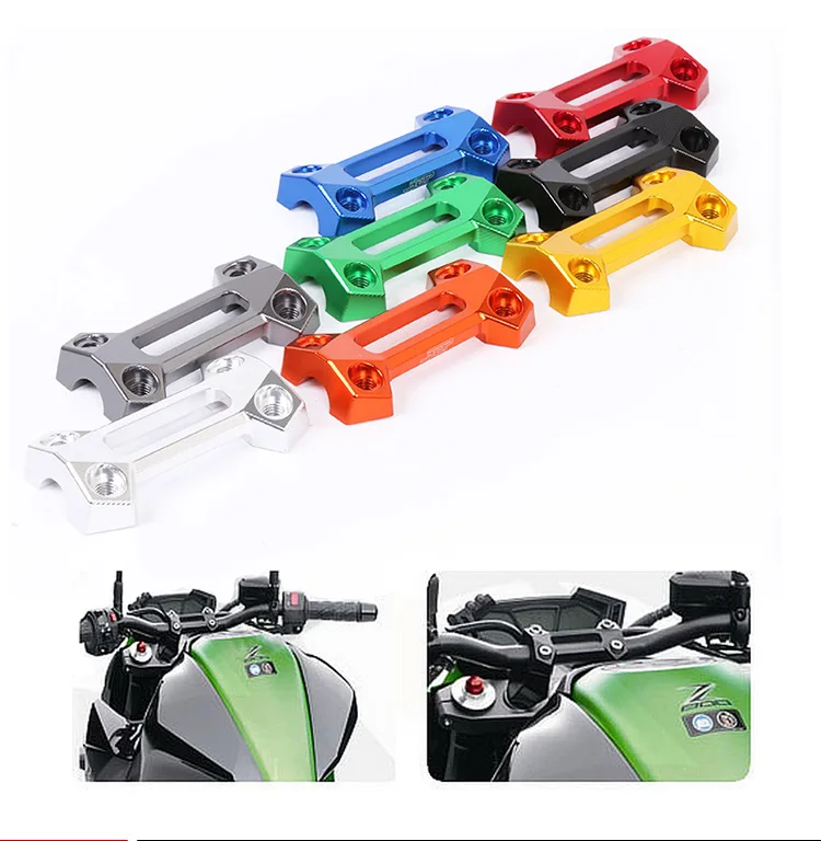 For Kawasaki Z800 Handle Bar Risers Top Handlebar Fat Bars Riser Mount Clamp Top Cover Z 800 2013 2014 2015 2016 Accessories
For Kawasaki Z800 Handle Bar Risers Top Handlebar Fat Bars Riser Mount Clamp Top Cover Z 800 2013 2014 2015 2016 Accessories