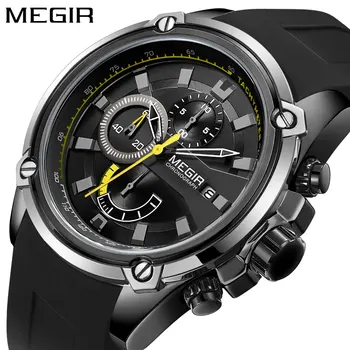 New Men Wrist Watch Sport Silicone Male Date Quartz Chronograph clock Mens Luxury Brand Waterproof relogio masculino
New Men Wrist Watch Sport Silicone Male Date Quartz Chronograph clock Mens Luxury Brand Waterproof relogio masculino