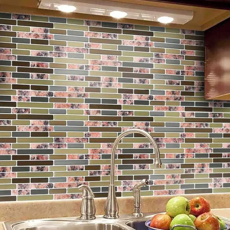 3D Self Adhesive Wall Tiles Clever Tiles Glitter Mosaic Self Adhesive Tiles Kitchen Wall Sticker Kitchen Bathroom Wall Decor
3D Self Adhesive Wall Tiles Clever Tiles Glitter Mosaic Self Adhesive Tiles Kitchen Wall Sticker Kitchen Bathroom Wall Decor