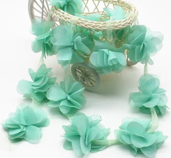 5 yards/lot Multicolor 3D Chiffon Flowers Guipure Lace Trim Lace Fabric DIY Voile Bridal Bouquets Shoes Corsage Wedding Lace Rib
5 yards/lot Multicolor 3D Chiffon Flowers Guipure Lace Trim Lace Fabric DIY Voile Bridal Bouquets Shoes Corsage Wedding Lace Rib