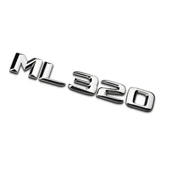 Chrome Shiny Silver " ML 320 " Car Trunk Rear Letters Word Badge Emblem Letter Decal Sticker for Mercedes Benz ML Class ML320
Chrome Shiny Silver " ML 320 " Car Trunk Rear Letters Word Badge Emblem Letter Decal Sticker for Mercedes Benz ML Class ML320