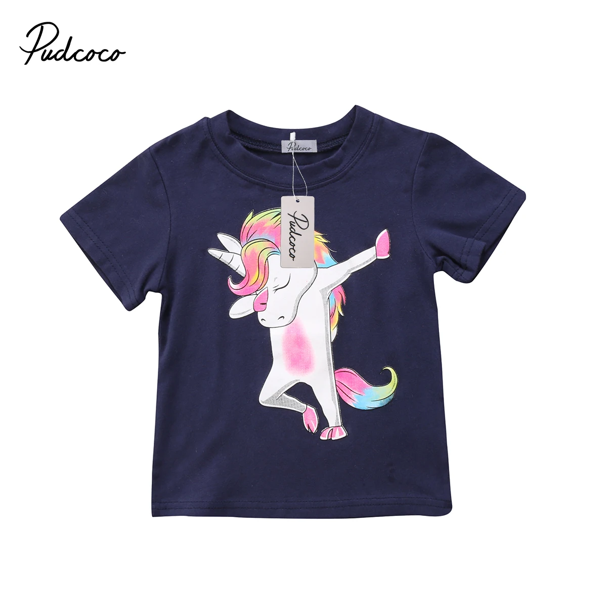 2018 Brand New Toddler Infant Child Kids Girl Boy Short Sleeve T shirt Cartoon Horse Tops Casual Brief Clothes Outfit 1-6T
2018 Brand New Toddler Infant Child Kids Girl Boy Short Sleeve T shirt Cartoon Horse Tops Casual Brief Clothes Outfit 1-6T