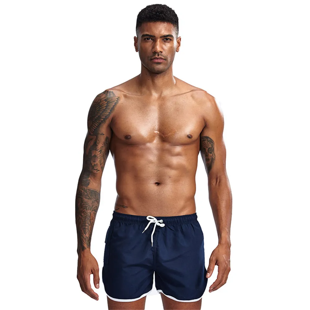 2019 Summer Men's Beach Swimming Shorts Drawstring Quick Dry Bathing Short With Pocket Running Workout Sport Shorts
2019 Summer Men's Beach Swimming Shorts Drawstring Quick Dry Bathing Short With Pocket Running Workout Sport Shorts