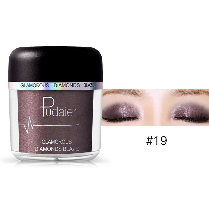 Pudaier Glitter Eyeshadow Powder Pigments Eye Shadow Easy to Wear Waterproof Shimmer Cosmetics Powder Make Up Metallic Colors
Pudaier Glitter Eyeshadow Powder Pigments Eye Shadow Easy to Wear Waterproof Shimmer Cosmetics Powder Make Up Metallic Colors