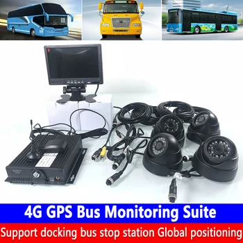 SD card recording remote video monitoring host 960P HD pixel 4G GPS bus monitoring kit crane / transport car / box truck
SD card recording remote video monitoring host 960P HD pixel 4G GPS bus monitoring kit crane / transport car / box truck