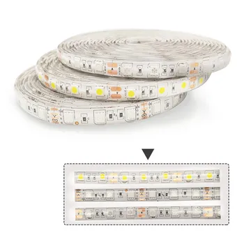 Roll 5M Waterproof DC 12V LED Strip Light 5050 RGB Diode Tape LED Lamp Home Holiday Decoration Warm white / White / RGB
Roll 5M Waterproof DC 12V LED Strip Light 5050 RGB Diode Tape LED Lamp Home Holiday Decoration Warm white / White / RGB
