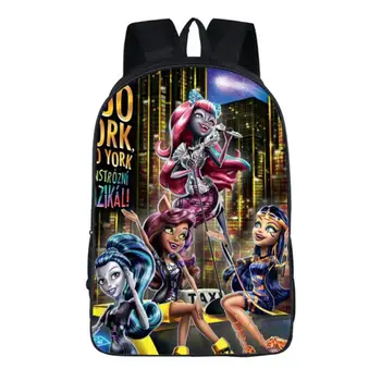 Hot cartoon Monster High Child School Backpack Cartoon Kindergarten Schoolbag For Girls Boys Mini School Mochila Kids Bookbag
Hot cartoon Monster High Child School Backpack Cartoon Kindergarten Schoolbag For Girls Boys Mini School Mochila Kids Bookbag