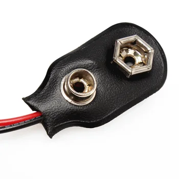9V "I" Type Battery Button 6.5CM Line Battery Box Soft Battery Holder Battery Clip Connectors Buckle Cable
9V "I" Type Battery Button 6.5CM Line Battery Box Soft Battery Holder Battery Clip Connectors Buckle Cable