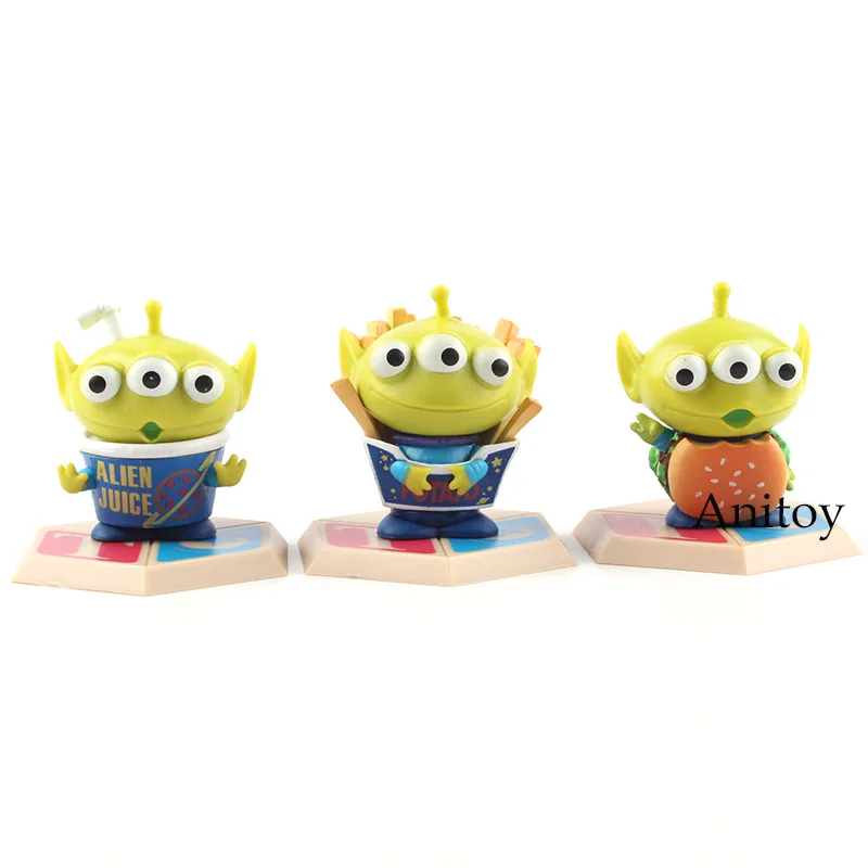 Toy Story Alien Mini Trick or Toys PVC Action Figure Toy Dolls Kids Childrens Gifts 3-pack 4.5cm KT4798
Toy Story Alien Mini Trick or Toys PVC Action Figure Toy Dolls Kids Childrens Gifts 3-pack 4.5cm KT4798