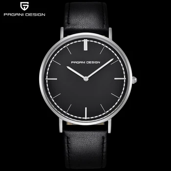 PAGANI DESIGN Ultra thin Men Watch Brand Luxury Women Watches Waterproof Leather Fashion Couple Quartz Wrist Watch montre femme
PAGANI DESIGN Ultra thin Men Watch Brand Luxury Women Watches Waterproof Leather Fashion Couple Quartz Wrist Watch montre femme