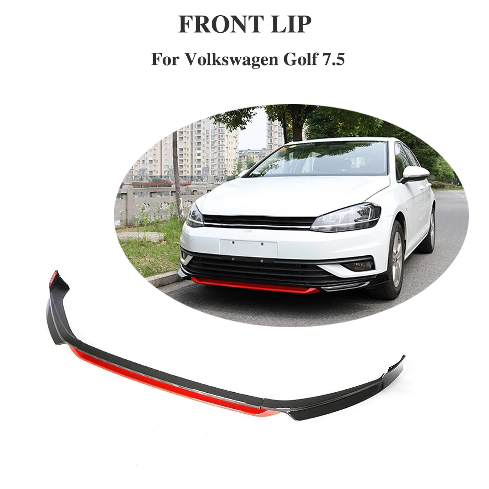 Front Bumper Lip Splitters For VW Volkswagen Golf 7.5 Standard Hatchback 4-Door 2018 2019 3PCS/Set PP Black White Red Painted
Front Bumper Lip Splitters For VW Volkswagen Golf 7.5 Standard Hatchback 4-Door 2018 2019 3PCS/Set PP Black White Red Painted