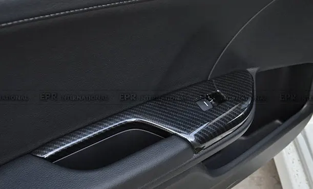 10th Generation Civic FC Window Switch trim 4Pcs LHD (4Door Front & Rear) LHD CF(14)_1