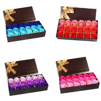 Best 18Pcs Creative Gradient simulation rose Soap flower Red /Purple/Blue/Rose Red
Best 18Pcs Creative Gradient simulation rose Soap flower Red /Purple/Blue/Rose Red