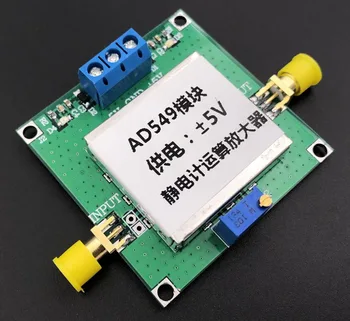 AD549 Electrometer Amplifier Vacuum Ion Meter Measurement Photodiode pH Electrode Buffer
AD549 Electrometer Amplifier Vacuum Ion Meter Measurement Photodiode pH Electrode Buffer