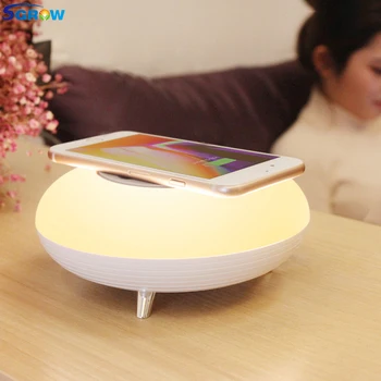 SGROW Mini 7 Colorful Wireless Charging Table Lamp Indoor Lights for Bedroom Modern Desk Lights Fixtures for Iphone Xiaomi Lamps
SGROW Mini 7 Colorful Wireless Charging Table Lamp Indoor Lights for Bedroom Modern Desk Lights Fixtures for Iphone Xiaomi Lamps