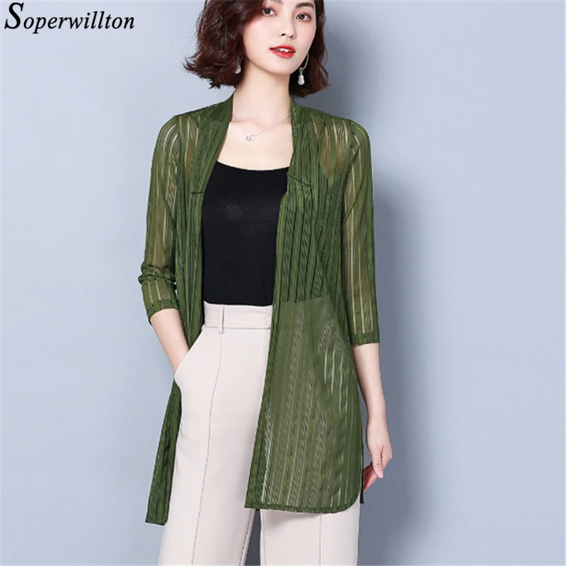 Elegant Long Kimono Summer Cardigan Women Mesh Blouses 2019 Plus Size Transparent Shirt Ladies Tops Sunscreen Sunproof Outwear
Elegant Long Kimono Summer Cardigan Women Mesh Blouses 2019 Plus Size Transparent Shirt Ladies Tops Sunscreen Sunproof Outwear